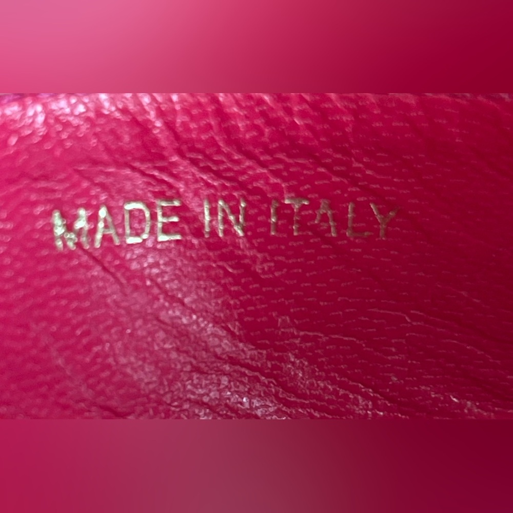 LOUIS VUITTON Monogram Vernis Wedge Sandals Rose Pop 36 - Picture 10 of 15